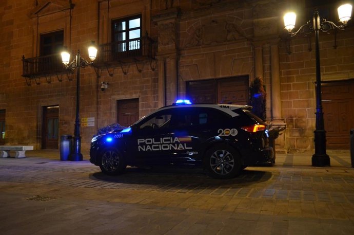 Coche de la Policía Nacional.