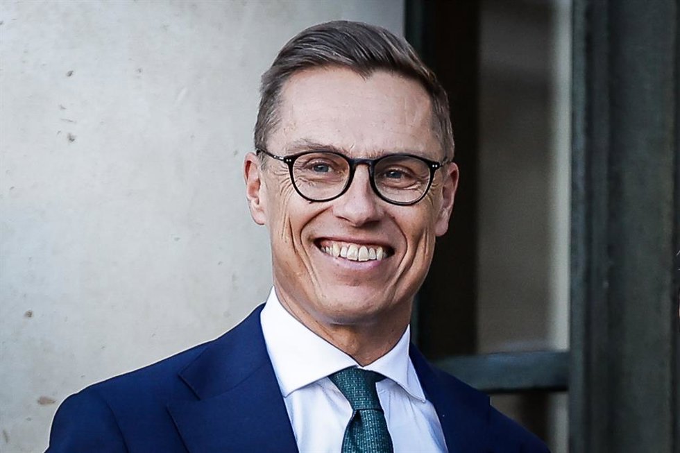 Archivo - El presidente de Finlandia, Alexander Stubb, en el Eliseo en el marco de una reunion internacional organizada por Francia.