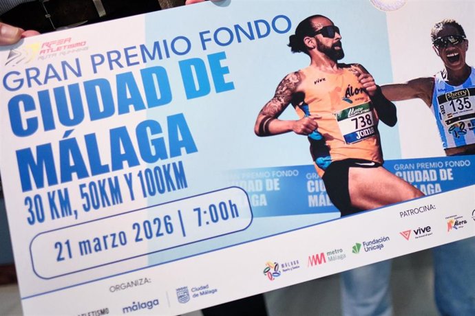Cartel del Premio de Fondo Ciudad de Málaga