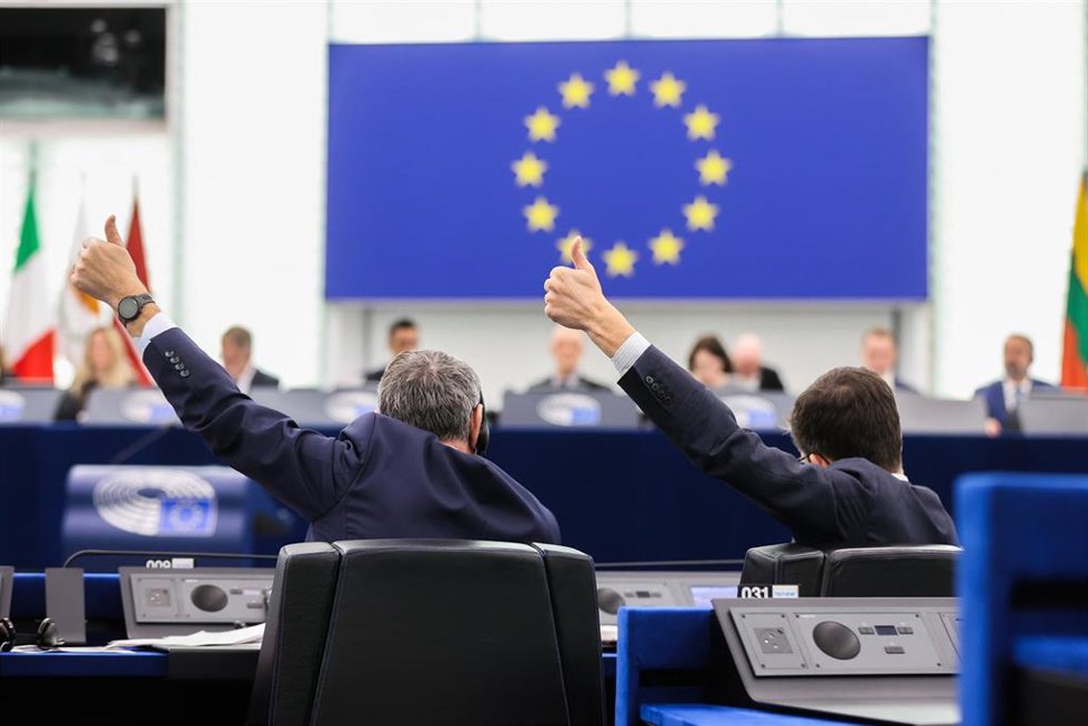 Archivo - Sesión plenaria en el Parlamento Europeo