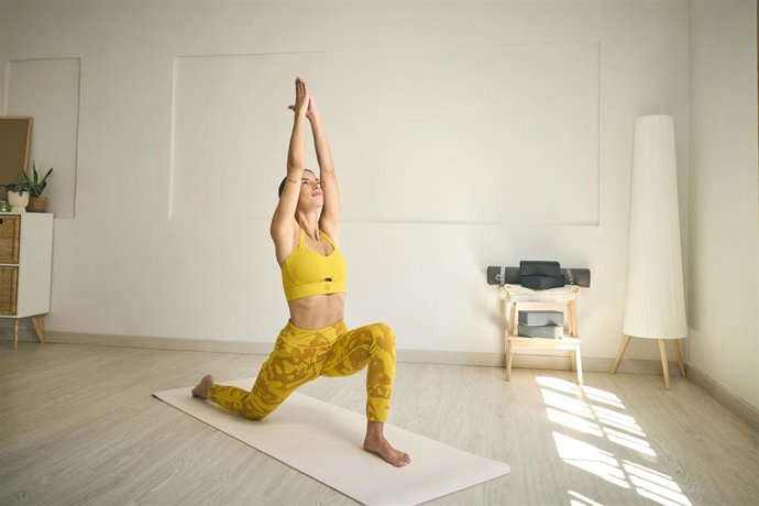 Archivo - Joma presenta su nueva colección de yoga: movimiento, equilibrio y comodidad.