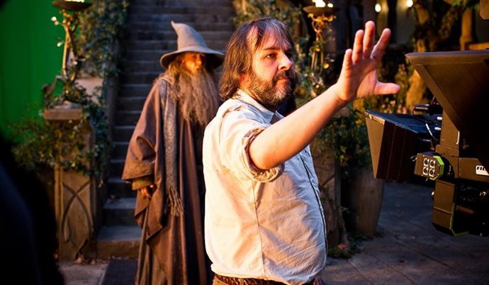 Archivo - Peter Jackson e Ian McKellen en El Hobbit: Un viaje inesperado