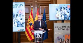 Azcón reivindica el papel de las aragonesas pioneras y plantea los retos pendientes para una igualdad "real y efectiva"