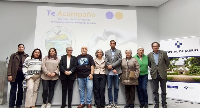 Martina Romero; Yoisy Zambrano; Julia Pérez; Concepción Saavedra; Xabier Díaz; Inmaculada López; Pedro Jiménez; María Rosa Fernández, Inmaculada Robles y Carlos Martínez.