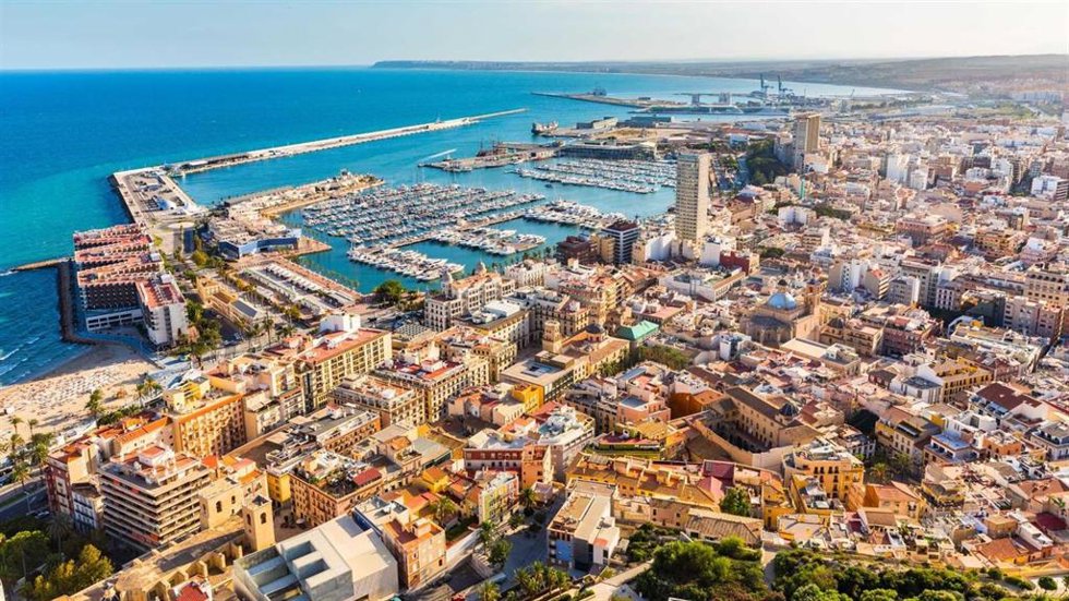 Vista de la ciudad de Alicante