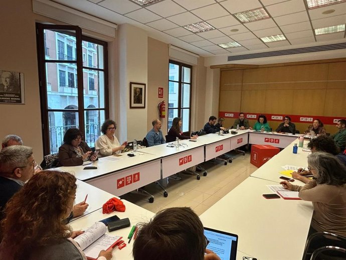 Reunión de la Ejecutiva de la Agrupación Socialista de Palma (ASPE), a miércoles 4 de marzo de 2026.