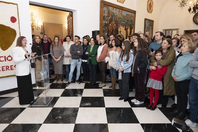 Acto de la Diputación de Cáceres con motivo del 8M