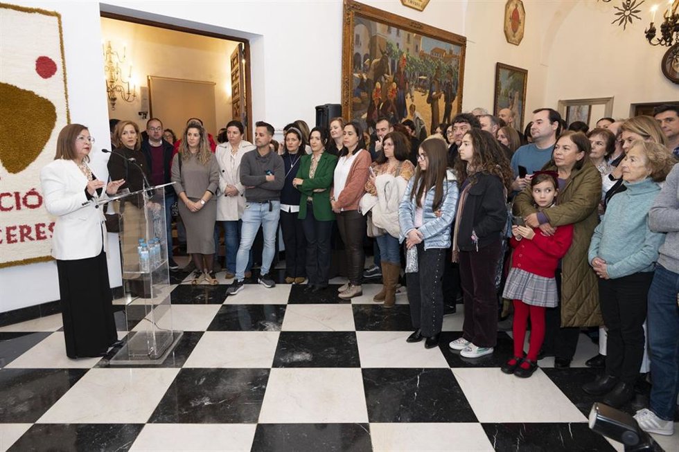 Acto de la Diputación de Cáceres con motivo del 8M