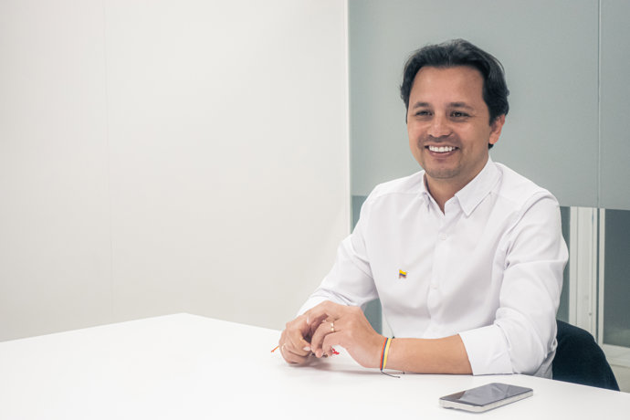 Omar Feijoo Garzón, candidato del Partido Conservador Colombiano para el Congreso de Colombia desde España