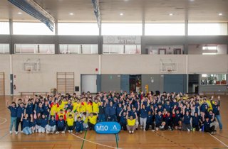 Programa Mentor 10 en la UHU con Cristina Morales (kick boxing) y María Pujol (triatlón).