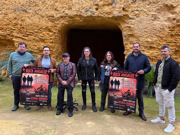 Presentación de 'La Última Noche del Rock Andaluz' en Alcalá de Guadaíra (Sevilla)