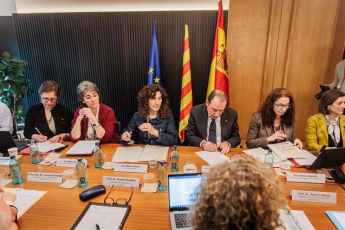 Comisión Mixta entre el departamento de Justicia y Calidad Democrática y el TSJC