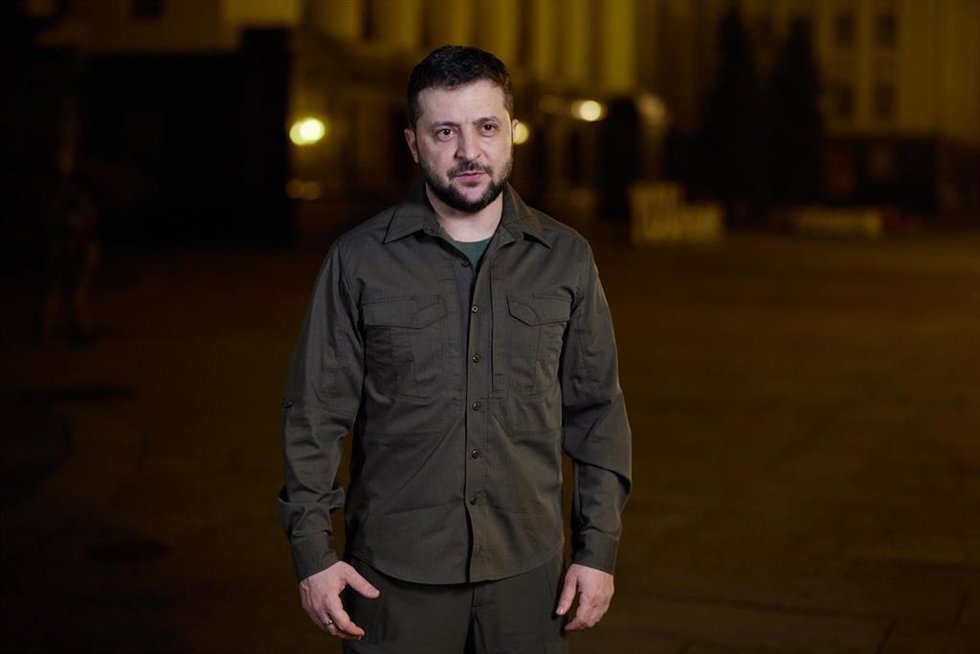 Archivo - Volodimir Zelenski, presidente de Ucrania