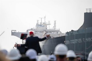 El presidente de EEUU, Donald Trump, durante una visita a Texas 