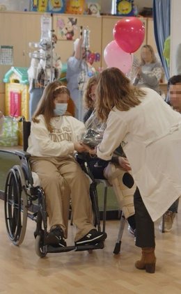 Marta, la última niña en recibir el alta tras el accidente ferroviario de Adamuz.