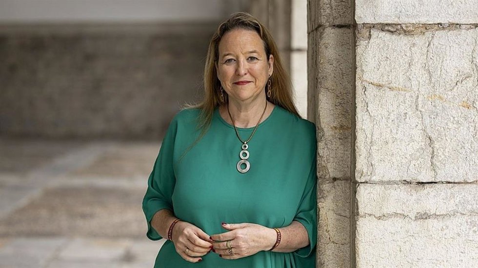 La portavoz de Vox en el Parlamento de Cantabria , Leticia Díaz