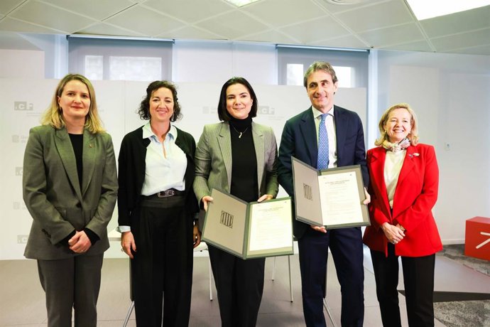 Moment de la signatura del préstec