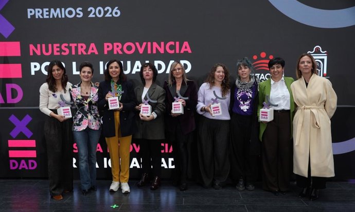 La Diputación de Badajoz entrega de los premios 'Nuestra provincia por la igualdad'