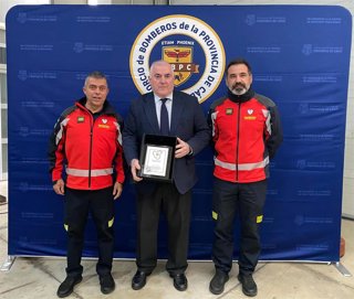 El Consorcio Provincial de Bomberos (CPB) de Málaga ha recibido un reconocimiento por parte del Consorcio de Cádiz (CBPC) por su colaboración en la gestión coordinada de emergencias durante las últimas borrascas