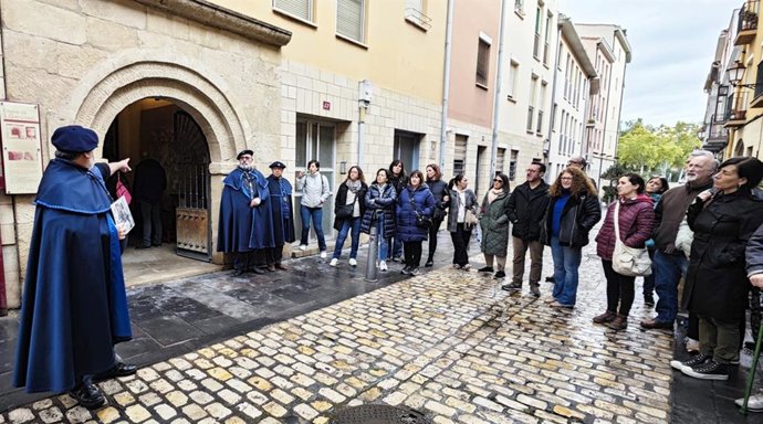 Apertura de la ermita de San Gregorio en Logroño
