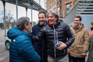 El candidato del PSOE a la Presidencia de la Junta, Carlos Martínez
