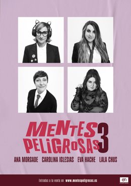 El Palacio de Festivales anuncia una segunda función de 'Mentes peligrosas 3' ante la alta demanda