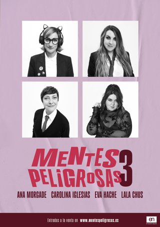 El Palacio de Festivales anuncia una segunda función de 'Mentes peligrosas 3' ante la alta demanda