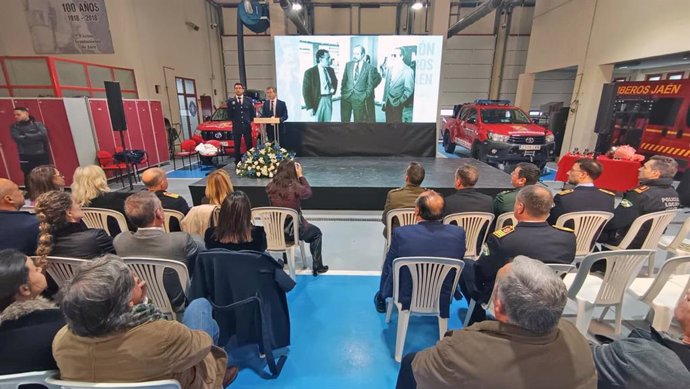 Acto con motivo del Patrón del Cuerpo de Bomberos.