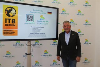 El presidente de la Mancomunidad de Municipios de la Axarquía Costa del Sol, Jorge Martin