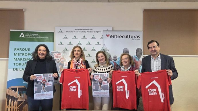 Presentación de la carrera 'Corre por una causa' en Los Toruños.