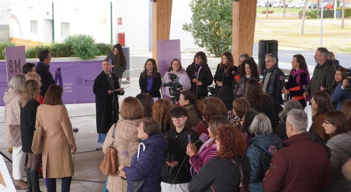 Conmemoración del 8 de Marzo, Día Internacional de las Mujeres, en la Universidad de Huelva.