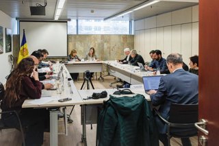 Reunió del Consell Econòmic i Social (CES) d'Andorra