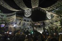 Las fallas buscan el "efecto wow" con iluminaciones que unen tradición, tecnología y sostenibilidad