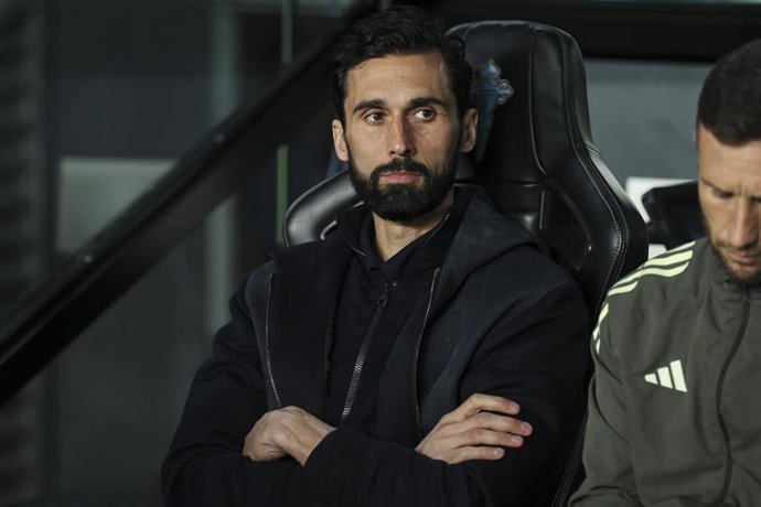 Álvaro Arbeloa, entrenador del Real Madrid.