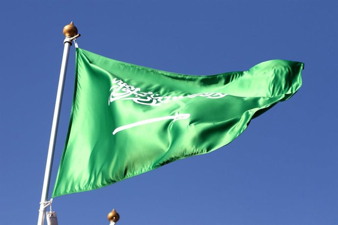 Archivo - Bandera de Arabia Saudí