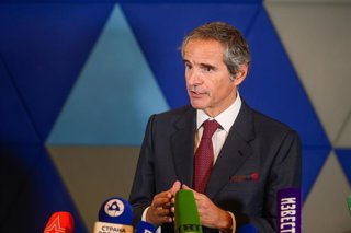 Archivo - El director general del Organismo Internacional para la Energía Atómica (OIEA), Rafael Grossi