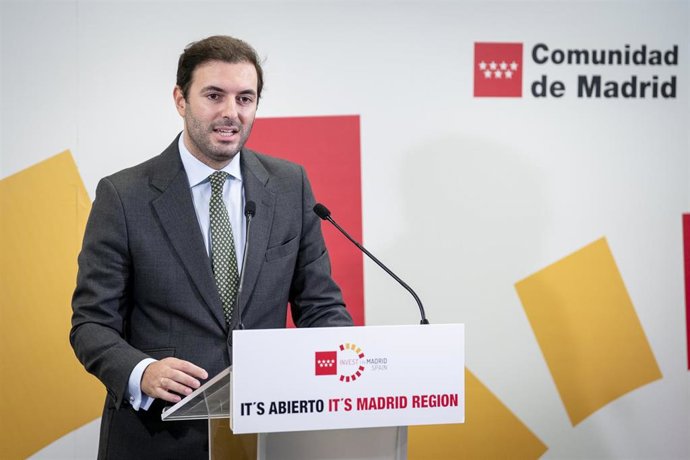Archivo - El director general de investigación in Madrid, Luis Ocias, presenta la memoria de resultados 2024 de Invest in Madrid, a 15 de octubre de 2025, en Madrid (España). Invest in Madrid es la agencia del Gobierno regional especializada en atraer inv