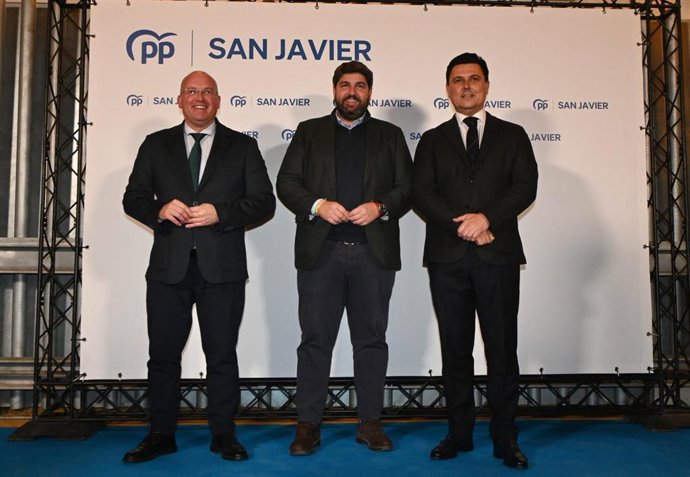 El presidente del Partido Popular de la Región de Murcia (PPRM), Fernando López Miras, en el acto de entrega de los galardones 'Mejores del Año' 2026