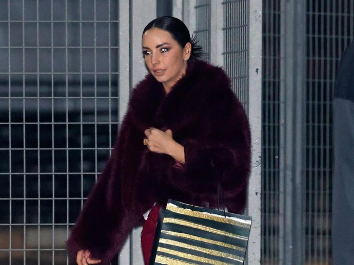 Anita Williams sale de Telecinco tras la final de 'GH Dúo', a 3 de marzo de 2026, en Madrid (España)