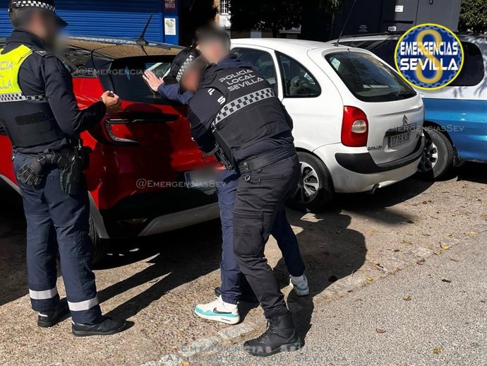 Detenciones de la Policía Local de Sevilla