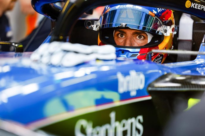 SAINZ Carlos (spa), Williams F1 Team FW48, portrait during the Formula 1 Qatar Airways Australian Grand Prix 2026, 1st round of the 2026 Formula One World Championship from March 6 to 8, 2026 on the Albert Park Circuit, in Melbourne, Australia - Photo Jul