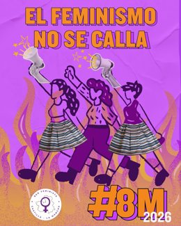 Distintas manifestaciones recorrerán este domingo Castilla-La Mancha por el 8M bajo el lema 'El feminismo no se calla'