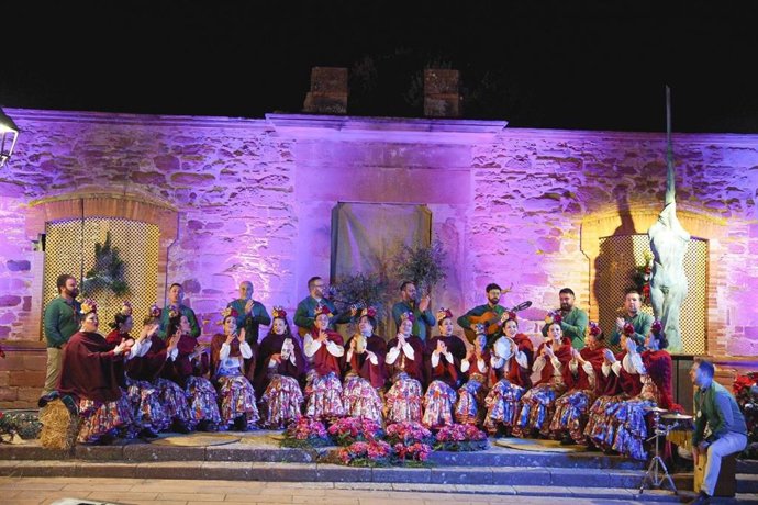 Una actuación del Coro Rociero de La Borriquita de Montoro (Córdoba).