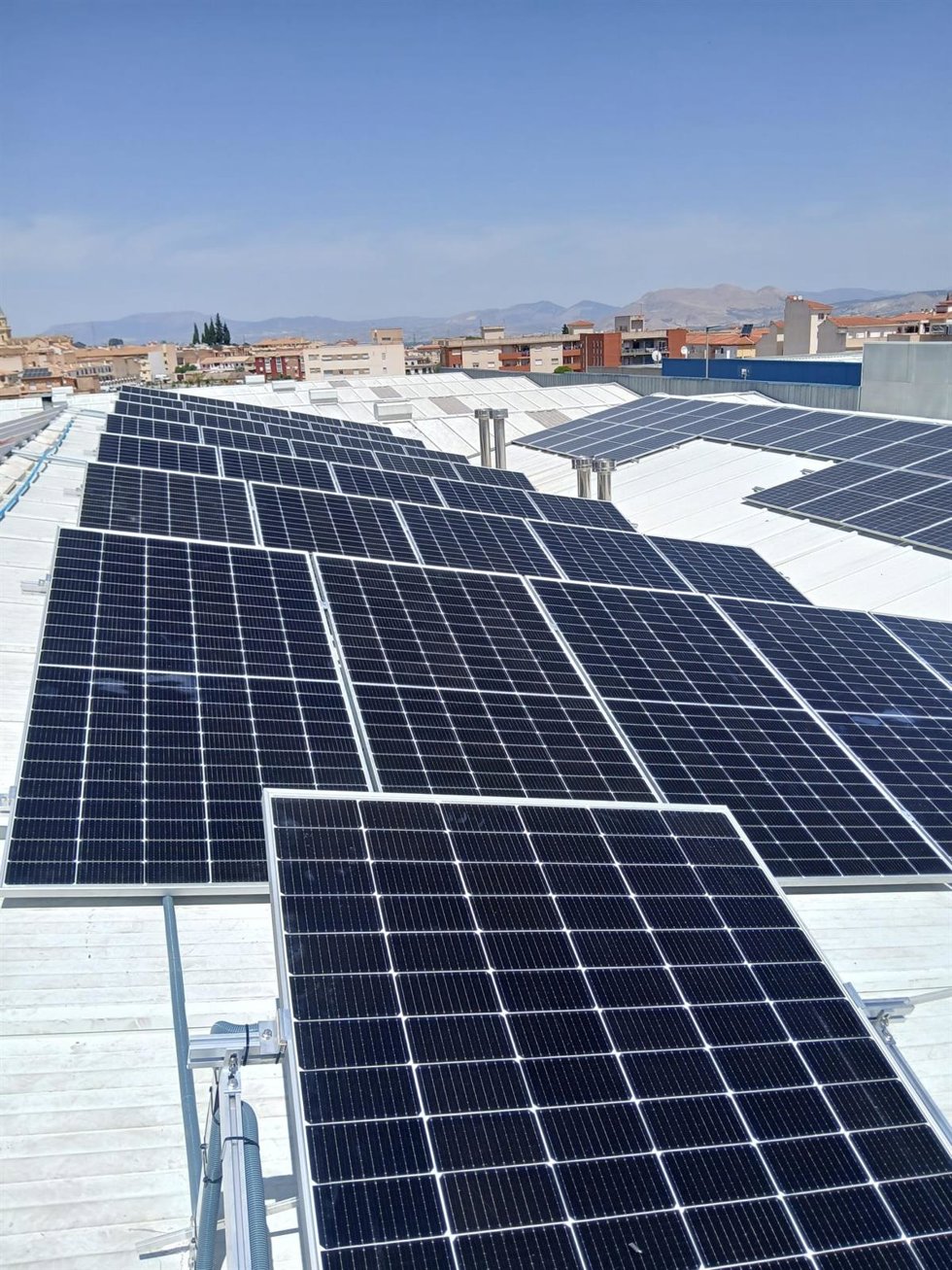 Placas solares.