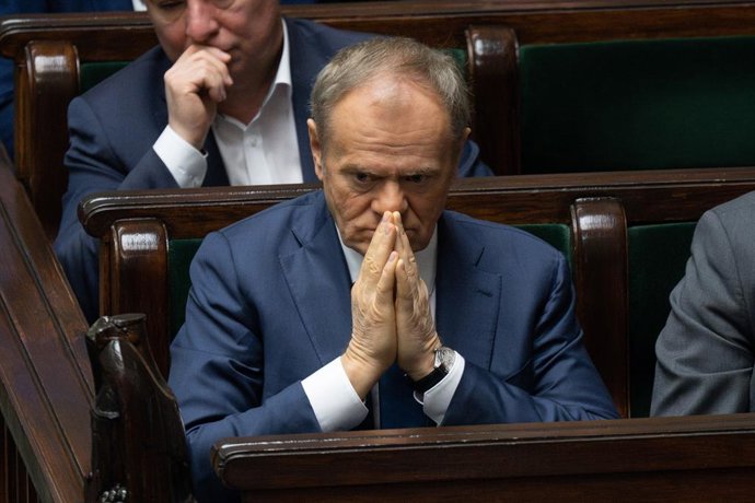 February 26, 2026, Warszawa, Warsaw, POLSKA: 26.02.2026 WARSZAWA.POSIEDZENIE SEJMU.EXPOSE MINISTRA SPRAW ZAGRANICZNYCH.February 26, 2026, Warsaw.Sejm Meeting - Polish Parliamentary - Expose by the Minister of Foreign Affairs Radoslaw Sikorski.N/Z PREMIER 