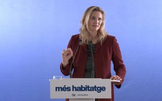 La coordinadora nacional d'Habitatge del PP, Paloma Martín