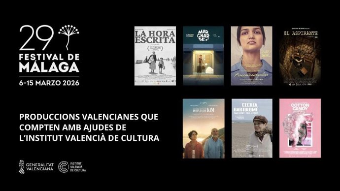 El Institut Valencià de Cultura promueve el audiovisual valenciano en el 29º Festival de Cine de Málaga