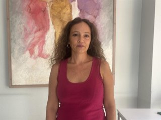 La responsable de Organización de IU Huelva, Silvia Zambrano (IU Huelva).