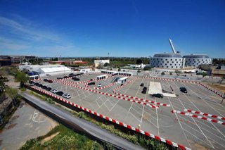 Aparcamiento de Isla Mágica (Sevilla)