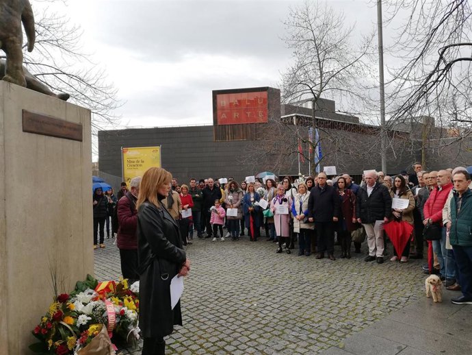 Archivo - Acto de Anvite y Fundación Tomás Caballero por el Día Europeo de las Víctimas del Terrorismo